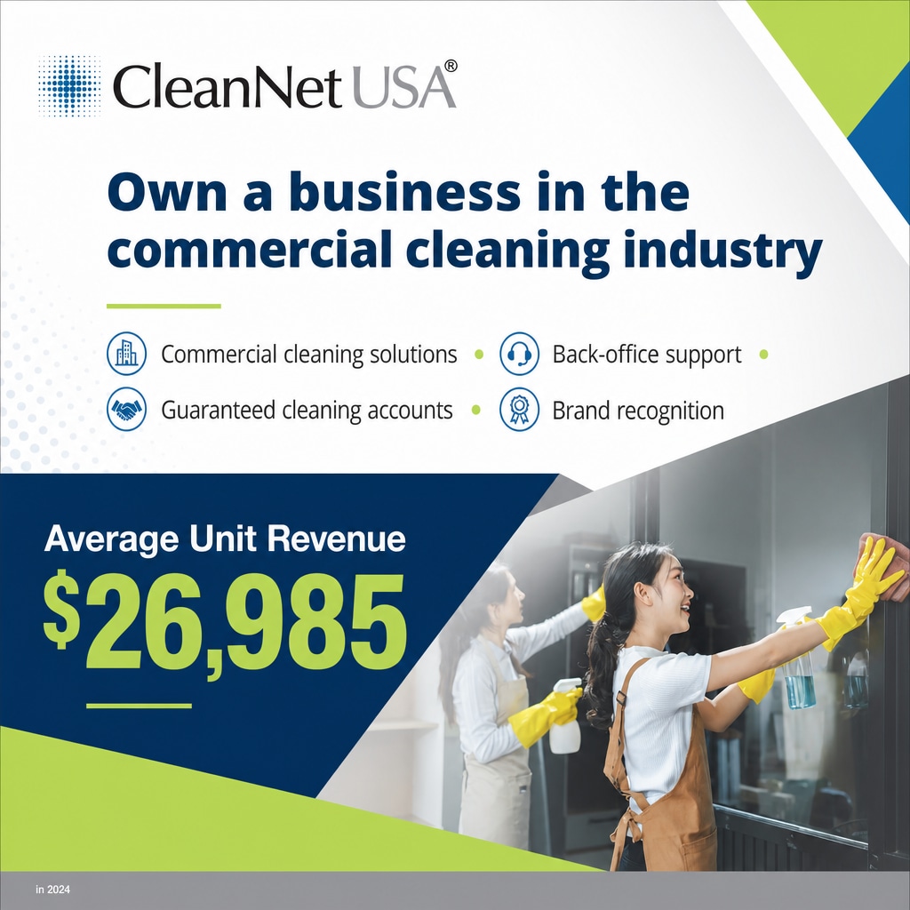 CleanNet USA ad creative