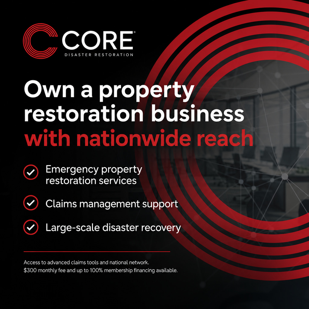 CORE Group Restoration ad creative