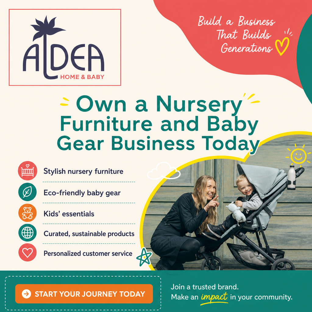 Aldea Home & Baby ad creative