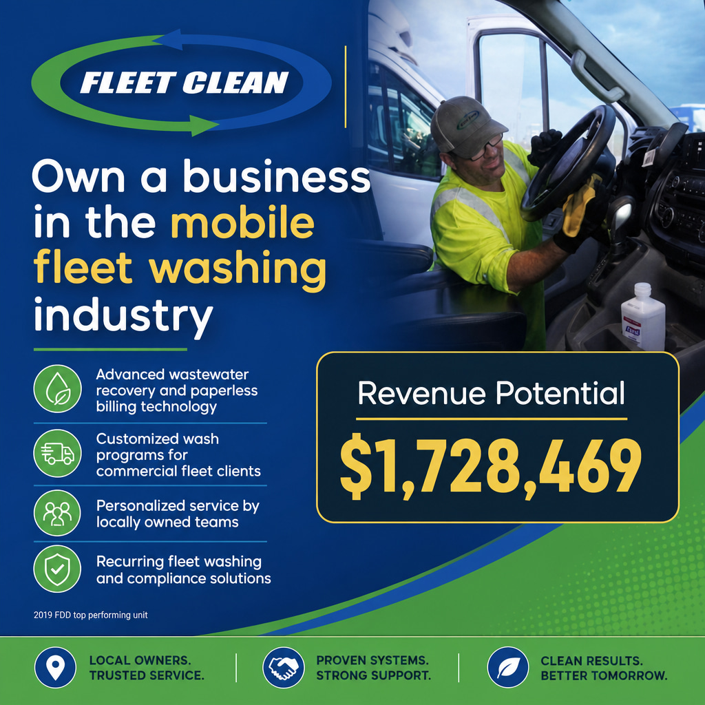 Fleet Clean USA ad creative