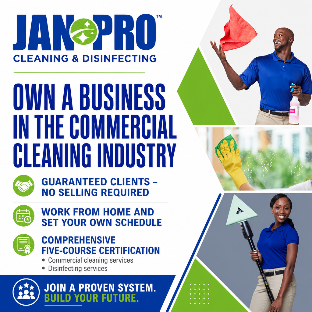 JAN-PRO Cleaning & Disinfecting ad creative