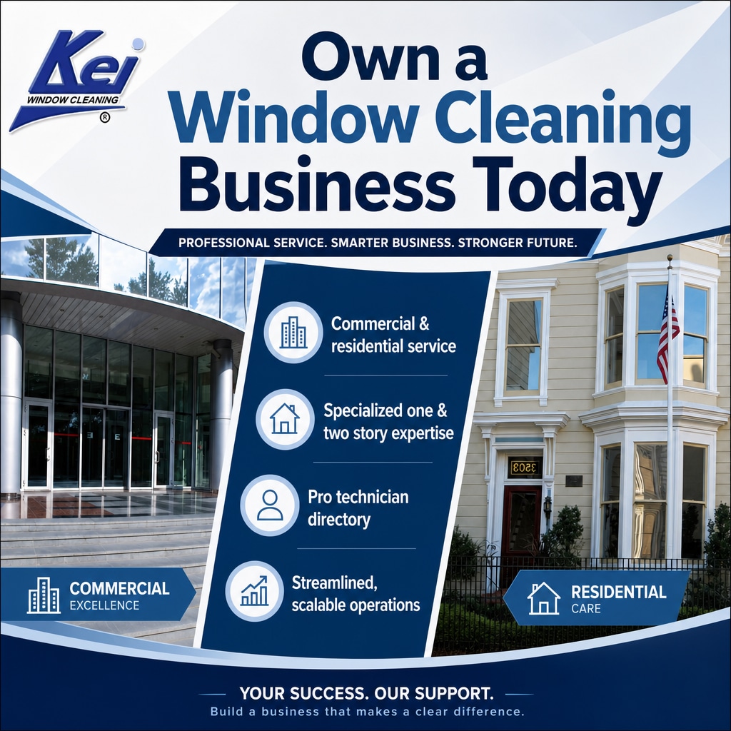 Kei Window Cleaning Service ad creative