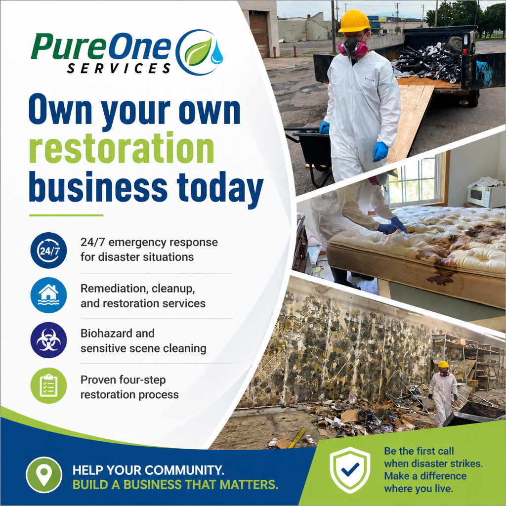 PureOne Services ad creative