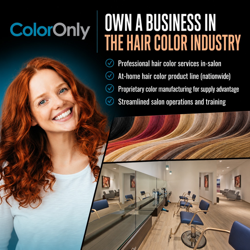 ColorOnly Express Salons ad creative