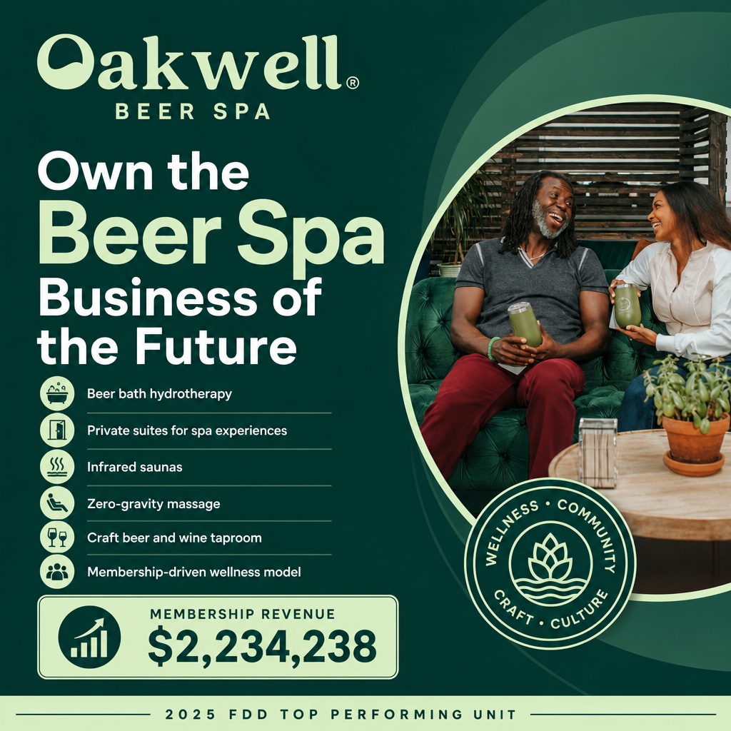 Oakwell Beer Spa ad creative