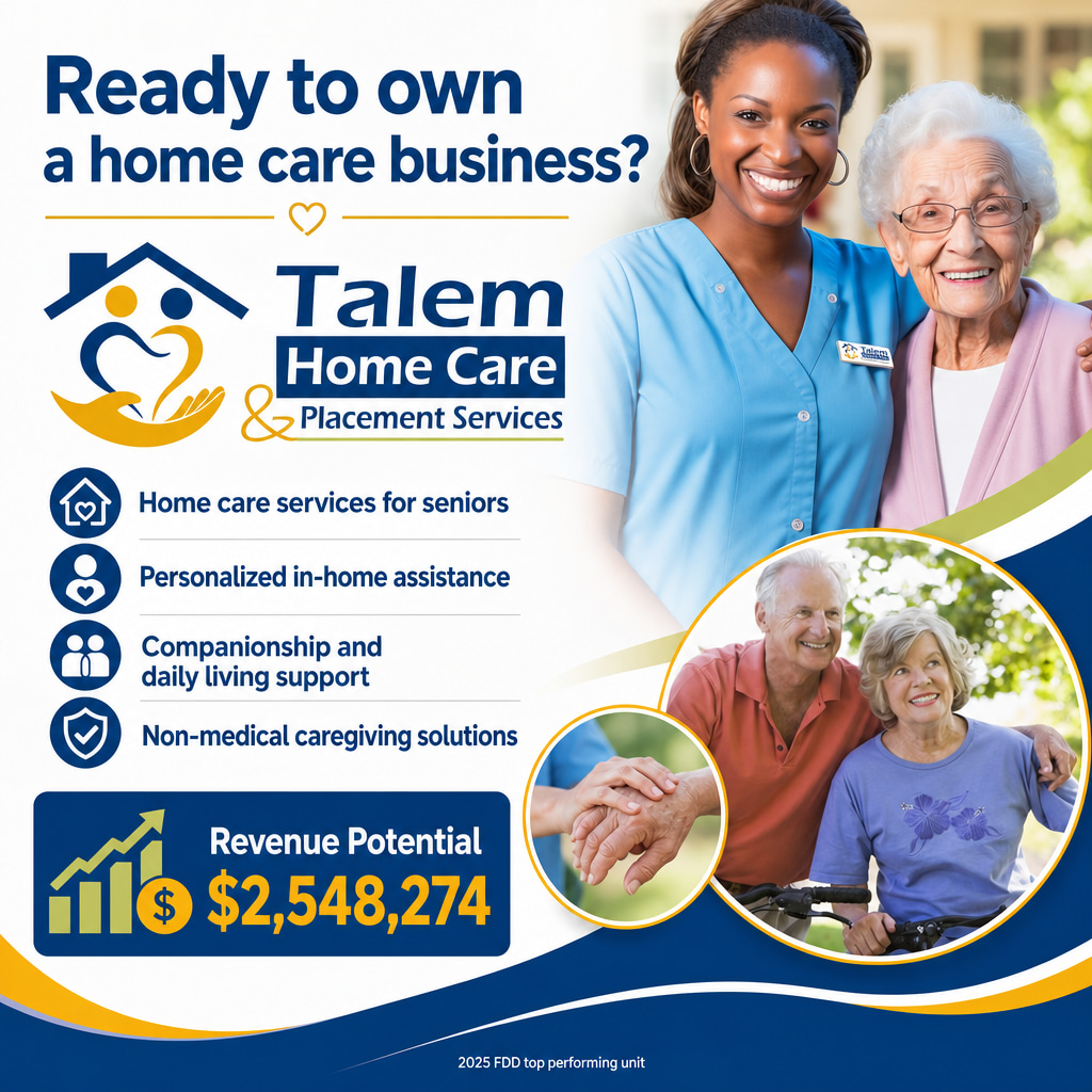 Talem Home Care & Placement Services ad creative