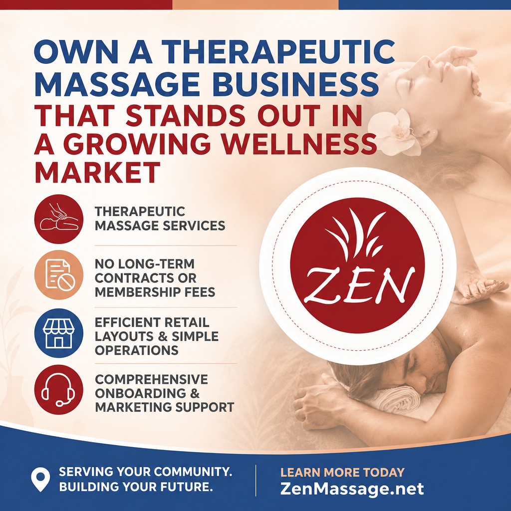 Zen Massage ad creative