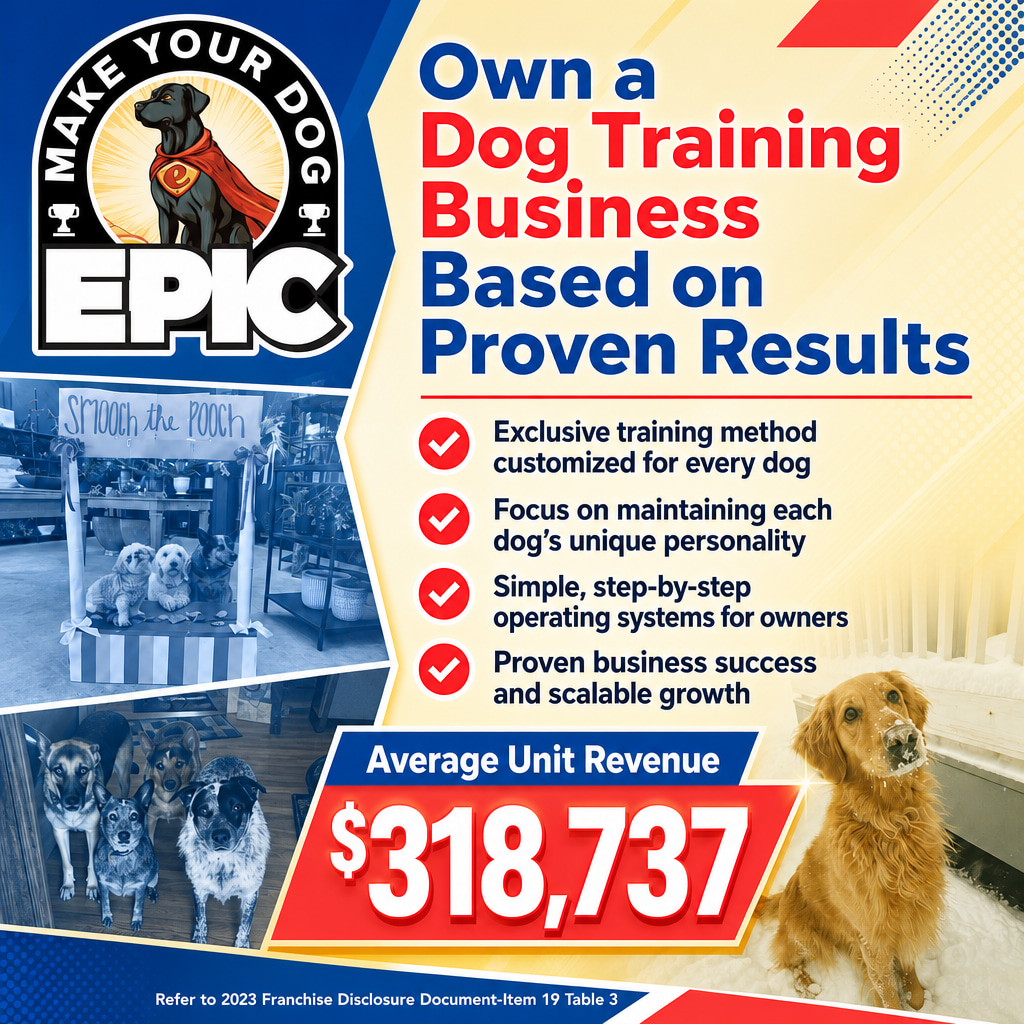Make Your Dog Epic Dog Training Academy ad creative