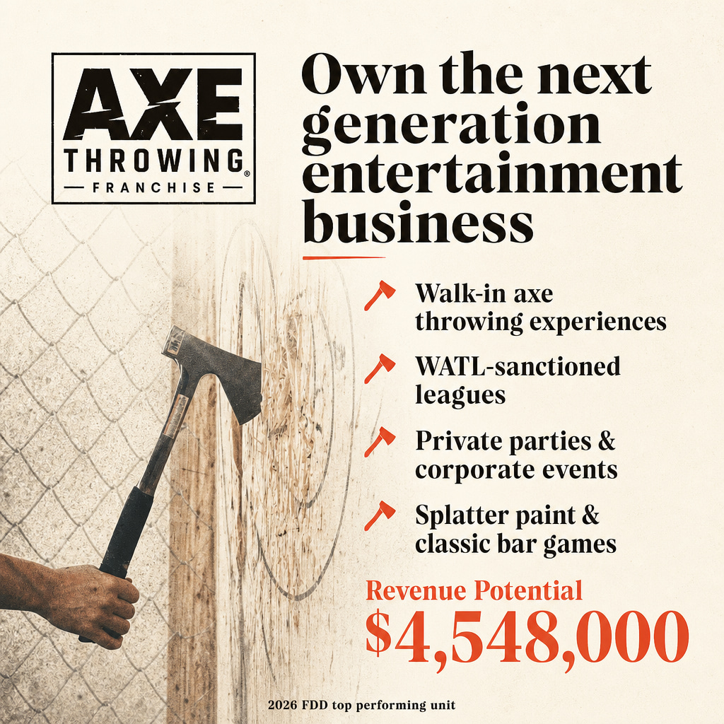 Craft Axe Throwing ad creative