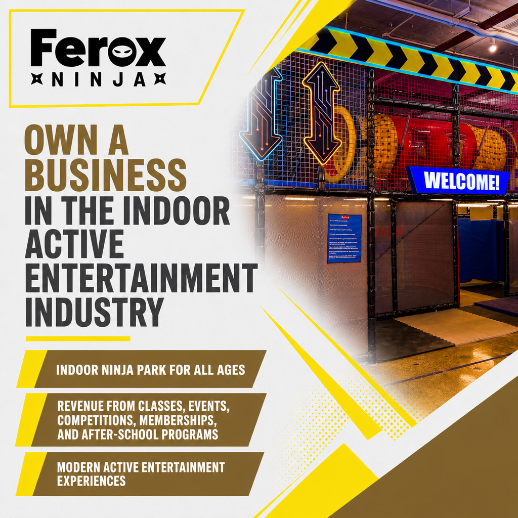 Ferox Ninja Park ad creative