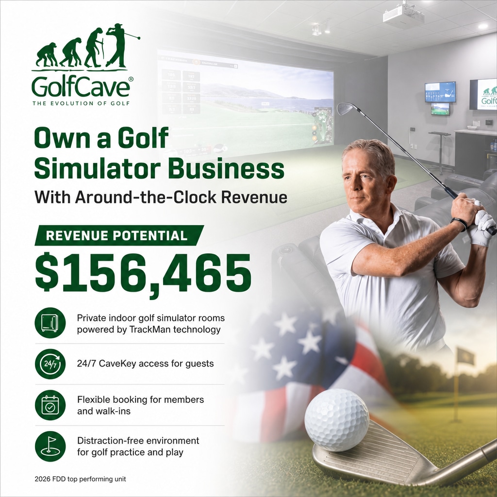 GolfCave ad creative