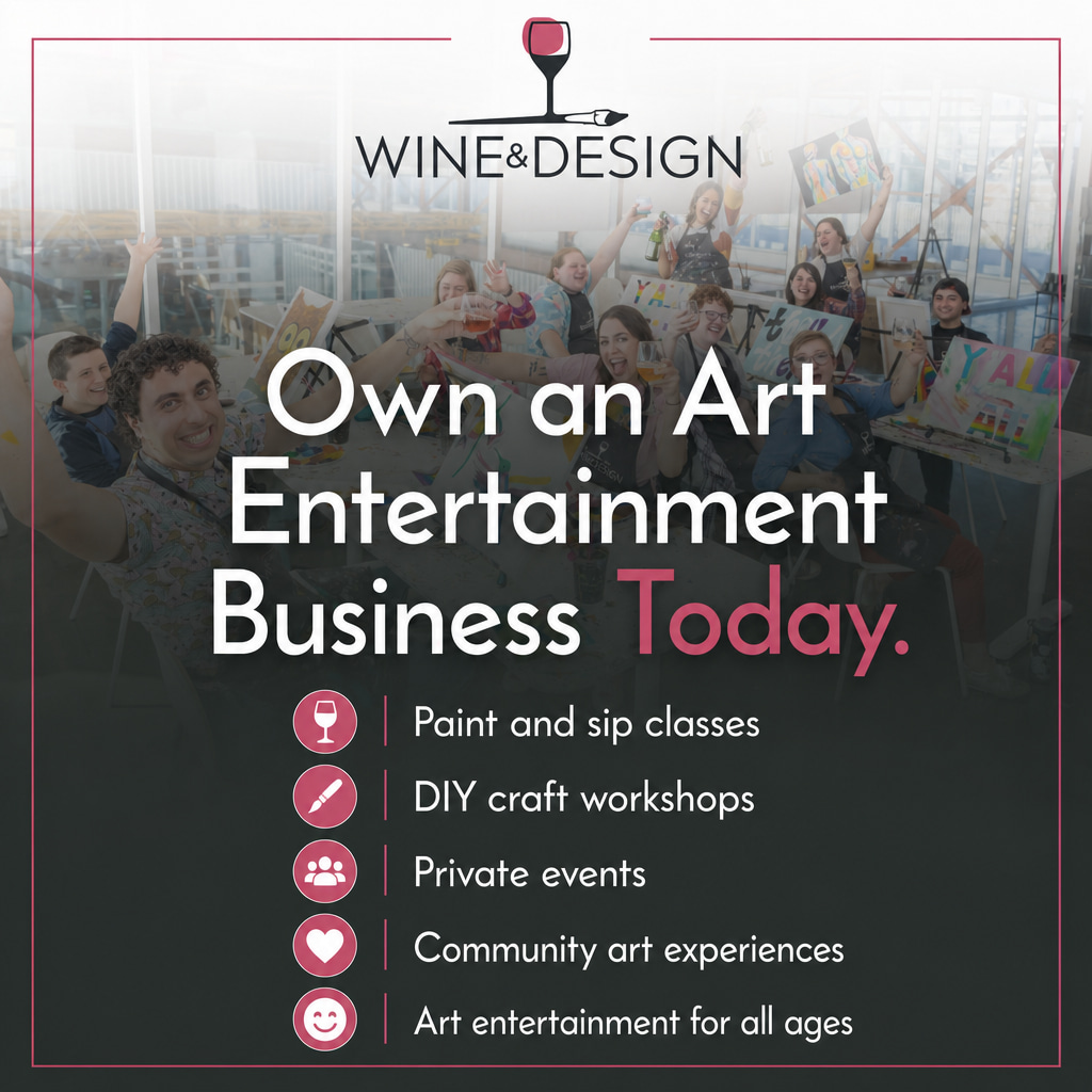 Wine and Design ad creative