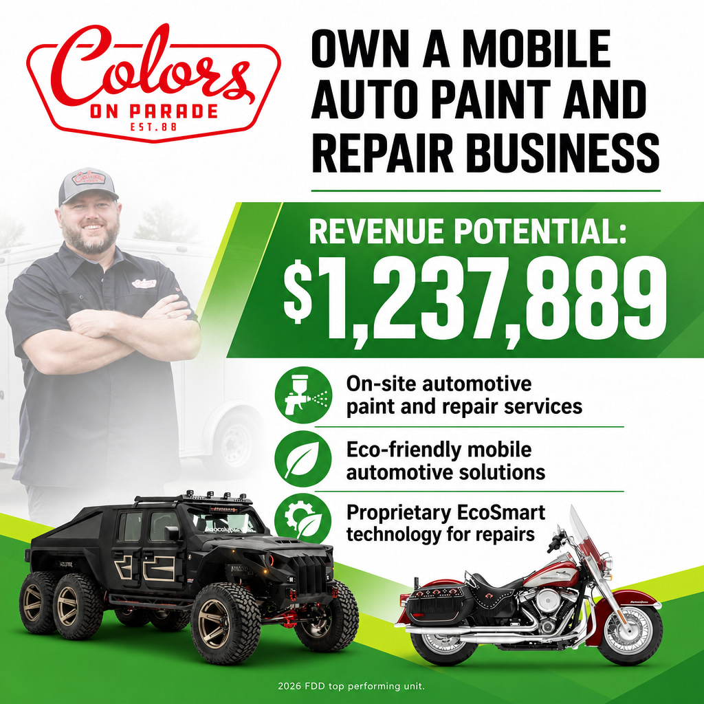 Colors on Parade ad creative