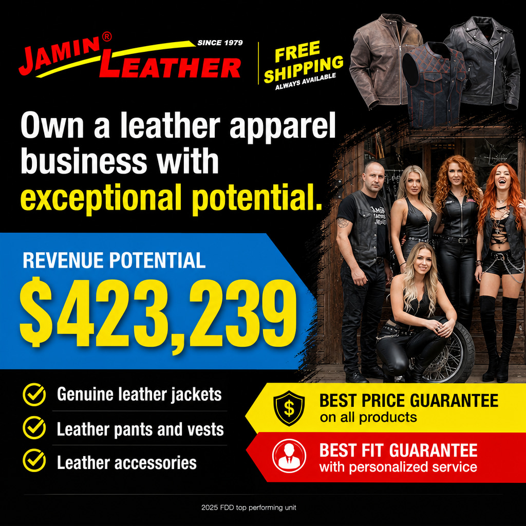 Jamin Leather ad creative