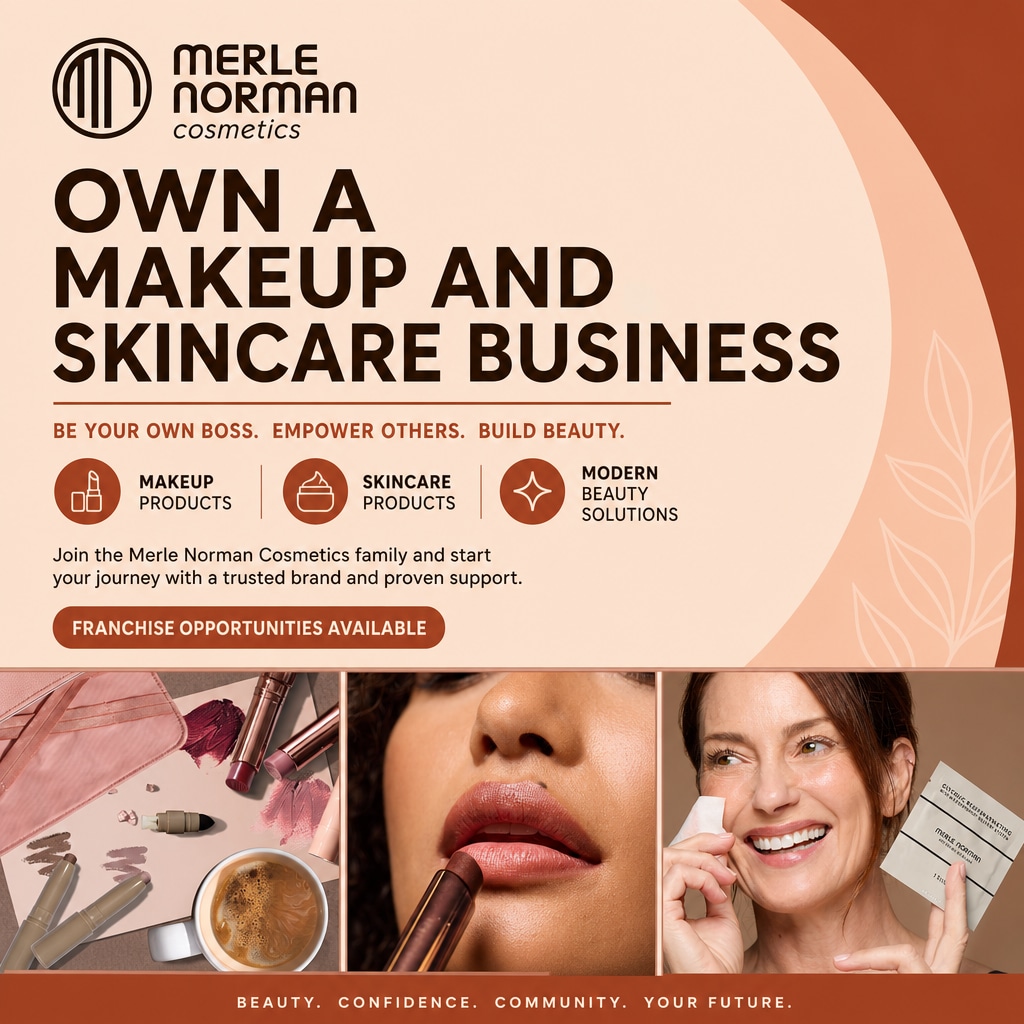 Merle Norman Cosmetics ad creative