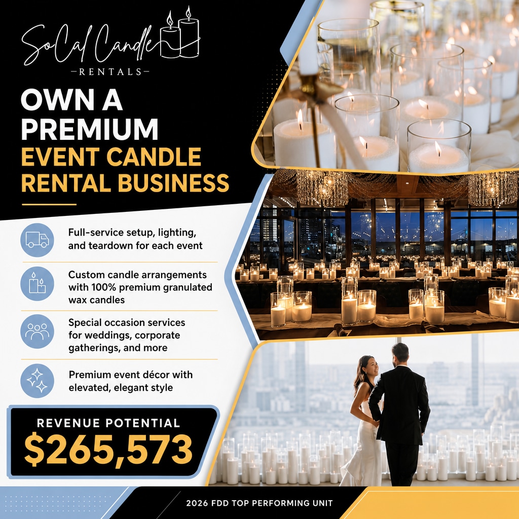 SoCal Candle Rentals ad creative