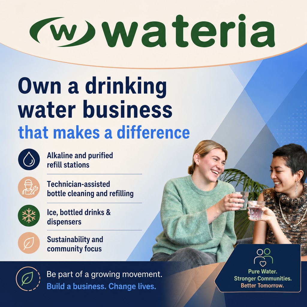 WATERIA ad creative