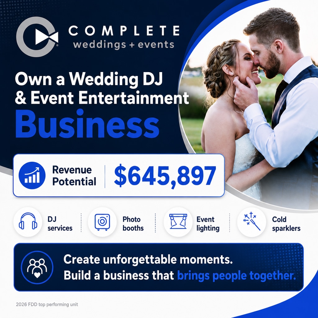 Complete Weddings & Events ad creative