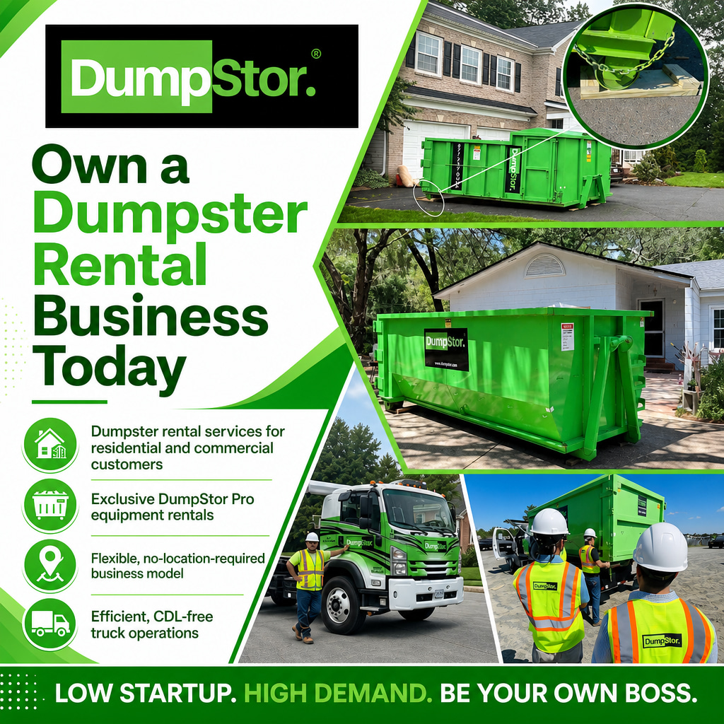 DumpStor ad creative