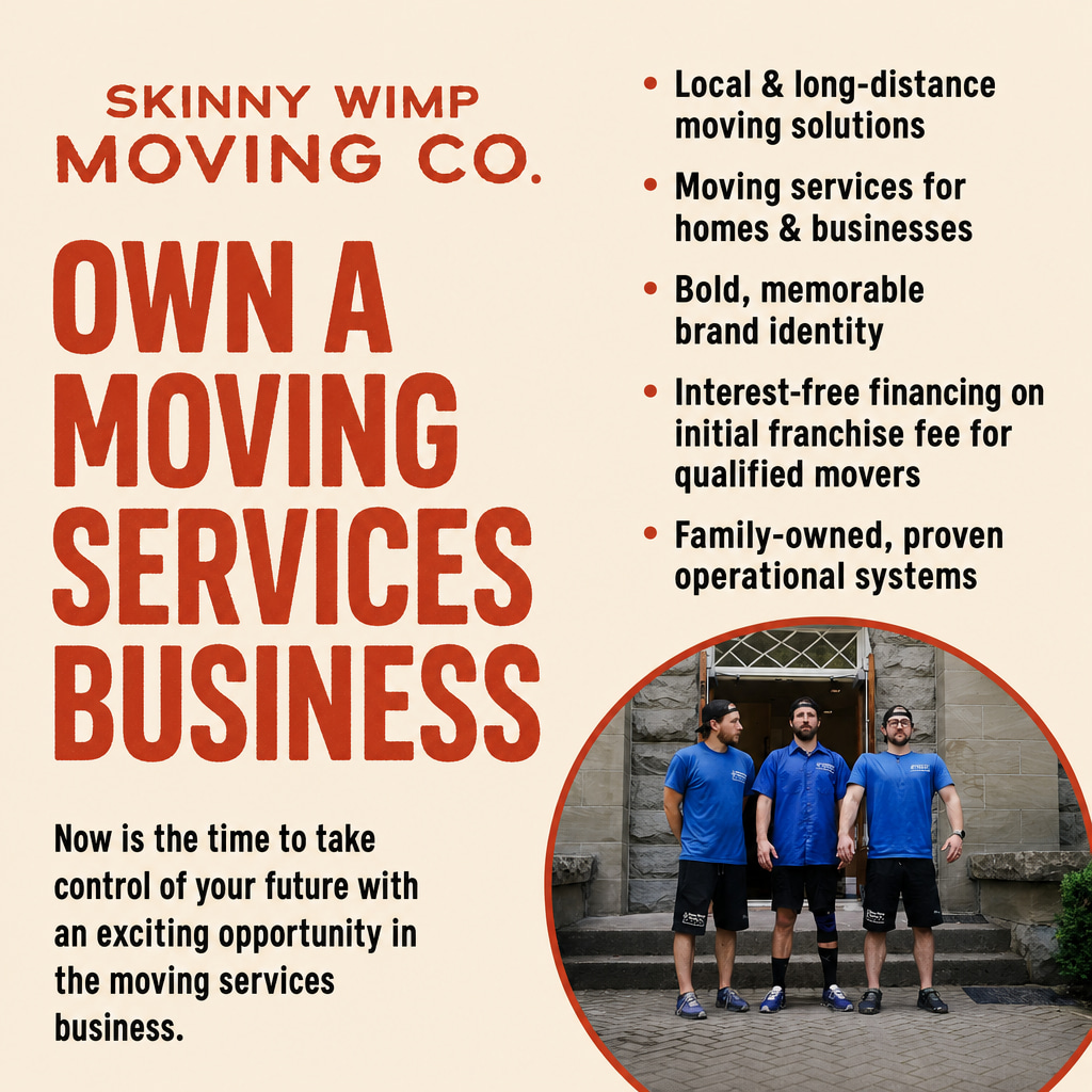 Skinny Wimp Moving ad creative
