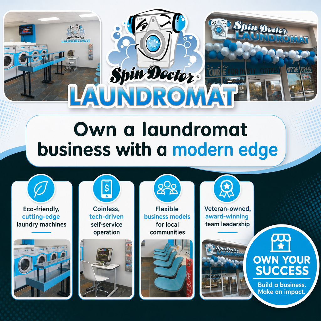 Spin Doctor Laundromat ad creative