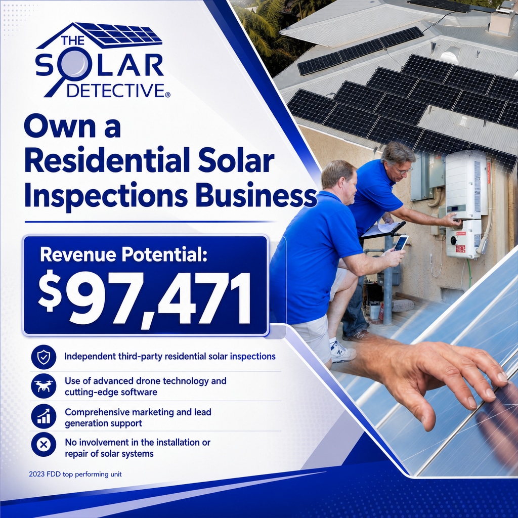 The Solar Detective ad creative