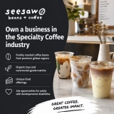 Seesaw Beans and Coffee ad