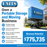 UNITS Moving and Portable Storage ad