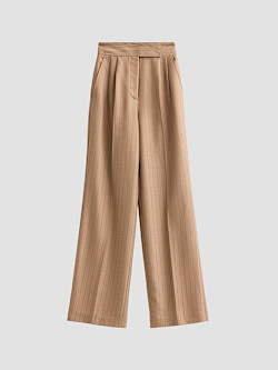 Etro - Grid Wool Straight Trousers