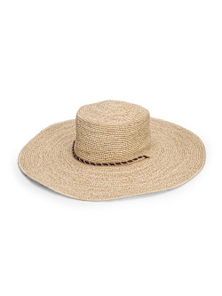 rag & bone - Frankie Raffia Boater Hat