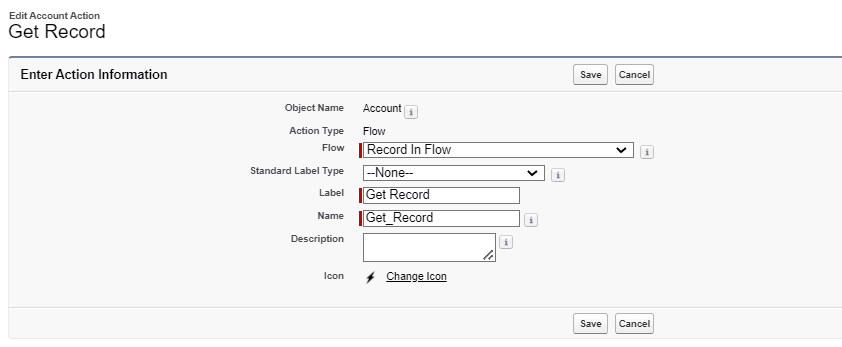 Button Action in Flow - SalesforceCodex