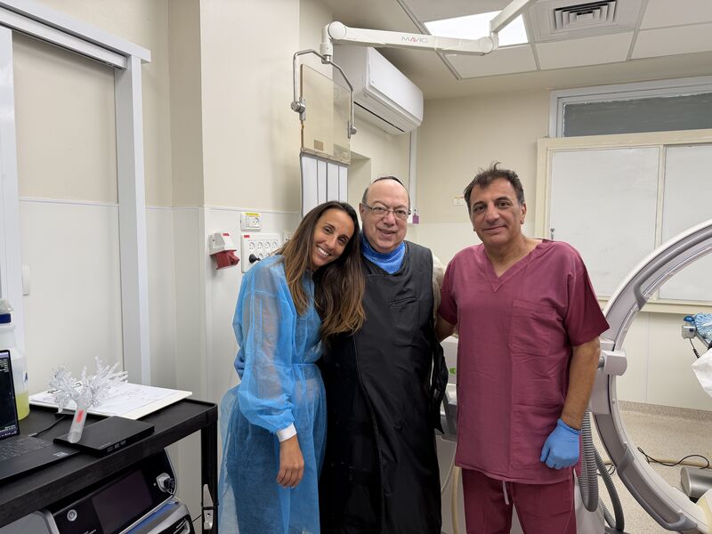 Pre-clinical study setup at Shamir Medical Center