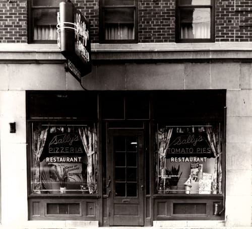 exterior photo of Sally's Wooster st. restaurant