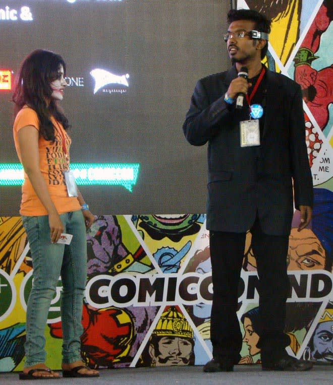 Bangalore_Comic-Con_2014_Lady_Joker_Tony_Stark