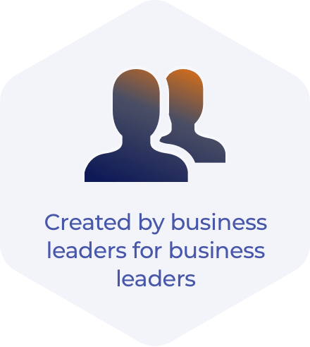 Created by business leaders for business leaders