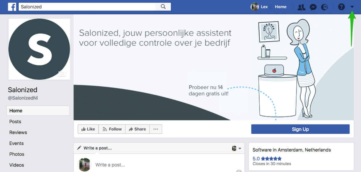 Facebook advertentie stappenplan voor kapsalon