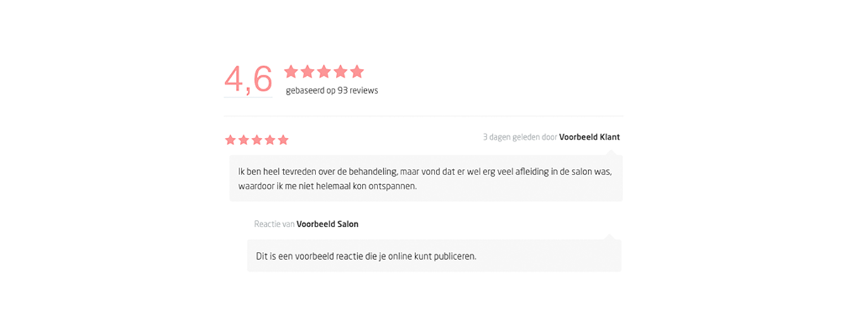 feedbacksysteem salonized