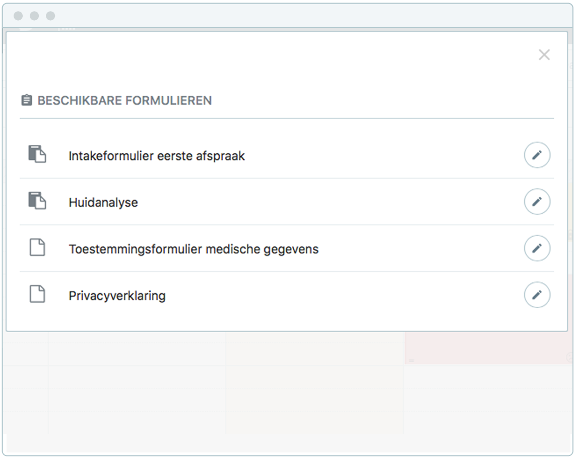 meerdere intakeformulieren