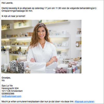 voorbeeldmail