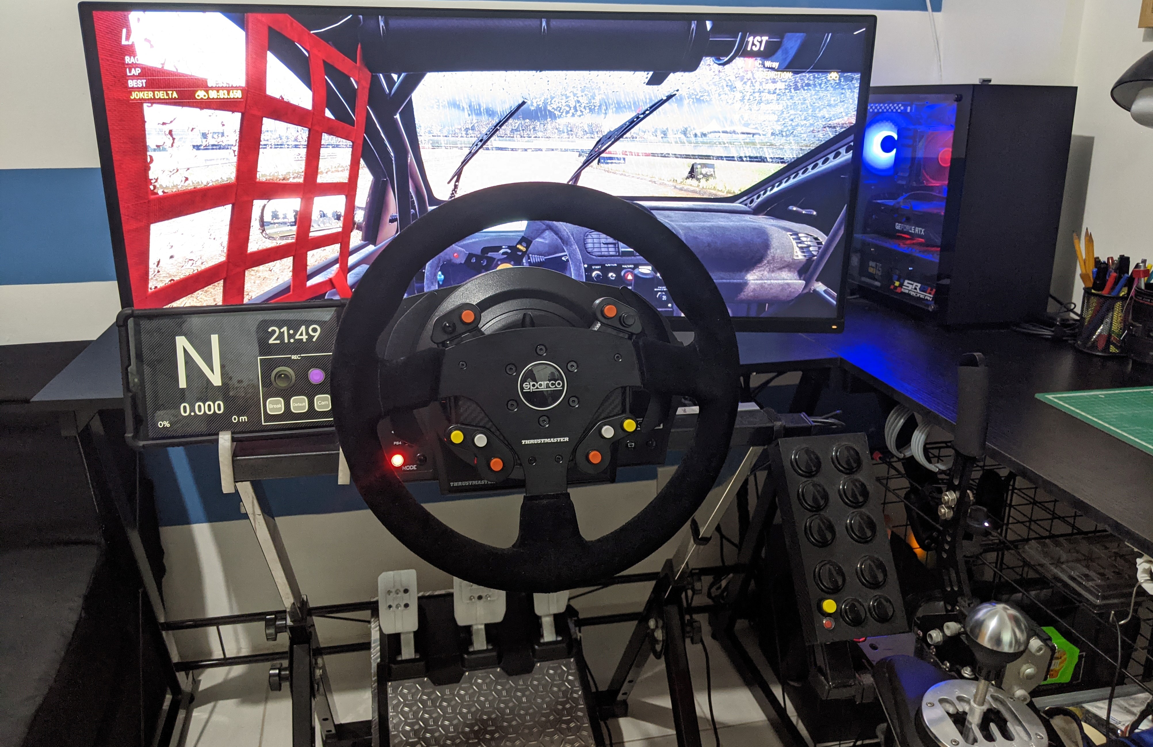 Home simulator rig