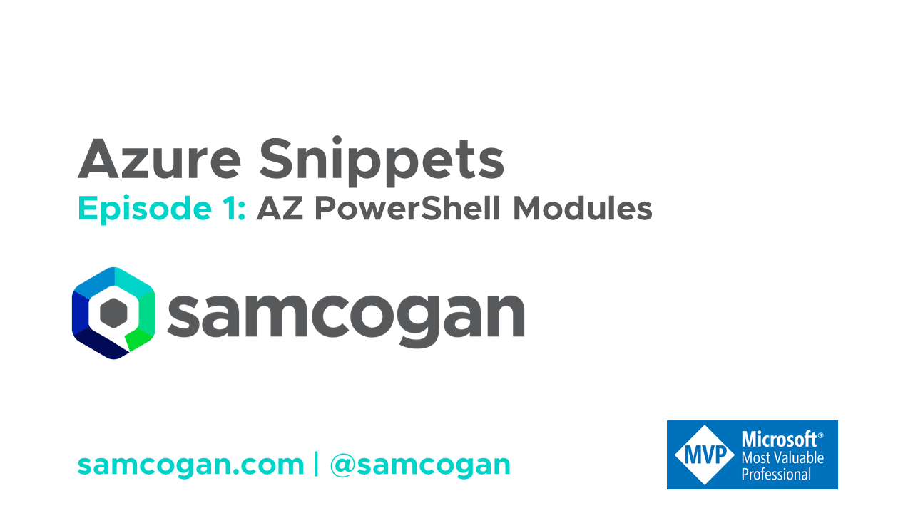 Announcing: Azure Snippets Series