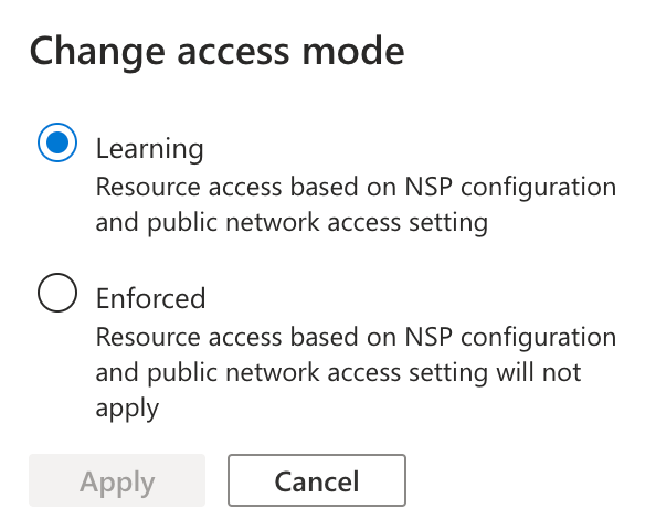 change mode