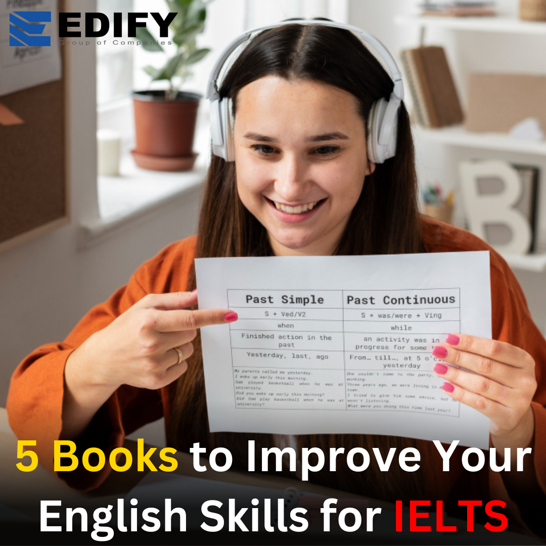 5 Books to Improve Your English Skills for IELTS