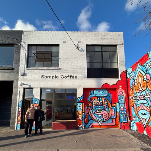 We’ve just opened Sample Coffee Marrickville