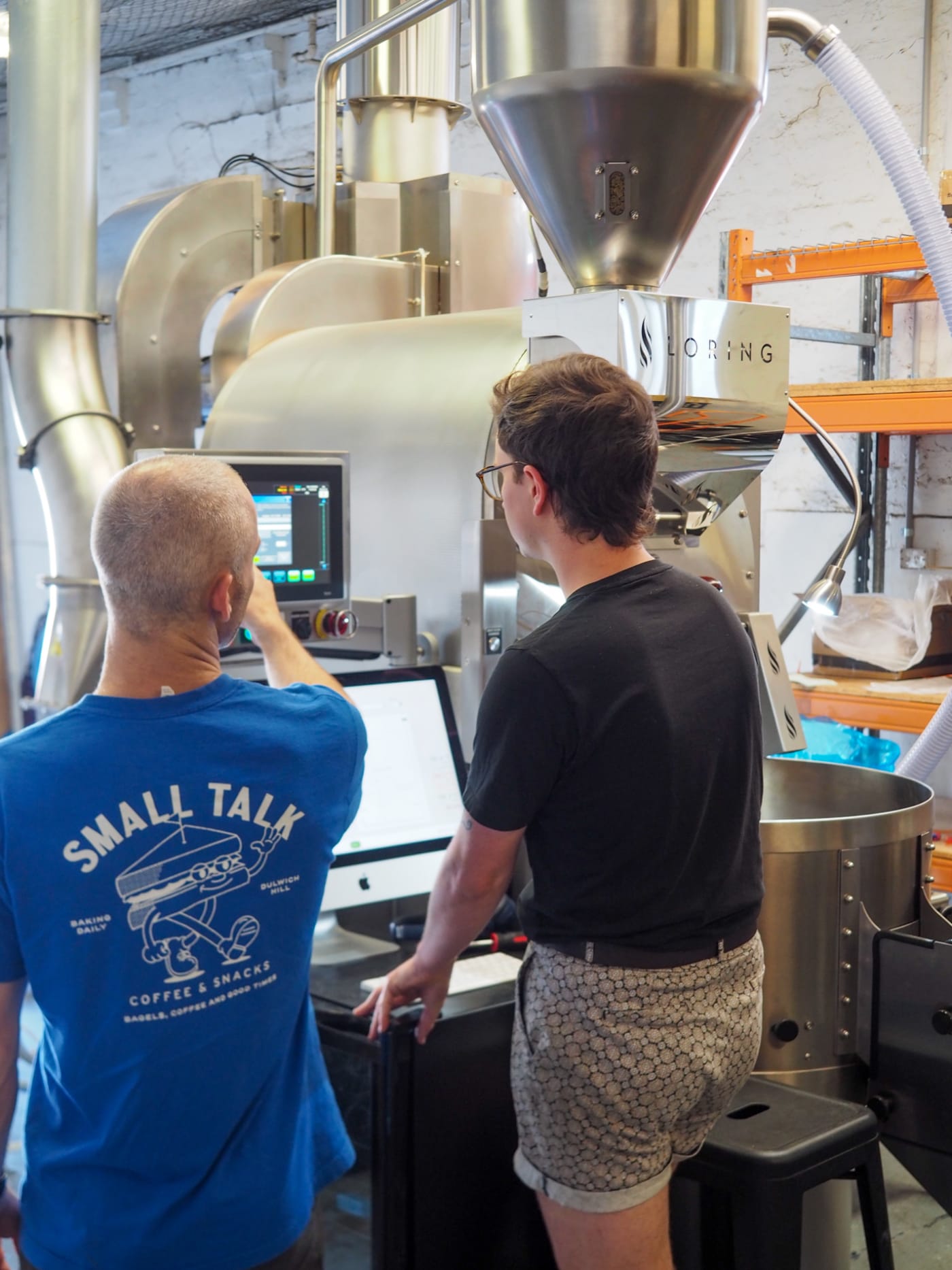 Loring Coffee Roaster at the Sample Coffee Roastery in St Peters, Sydney