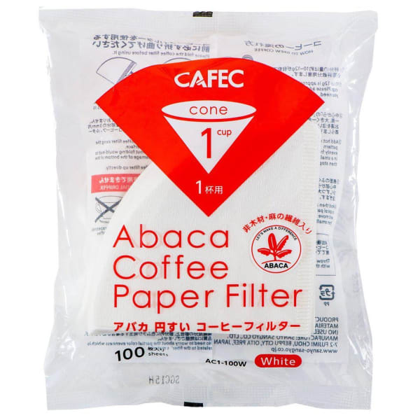 Photo of Cafec 2 Cup Abaca Filter Paper 100 Pack