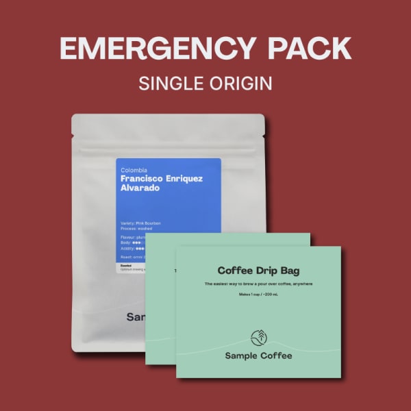 Photo of Emergency coffee pack – single origin