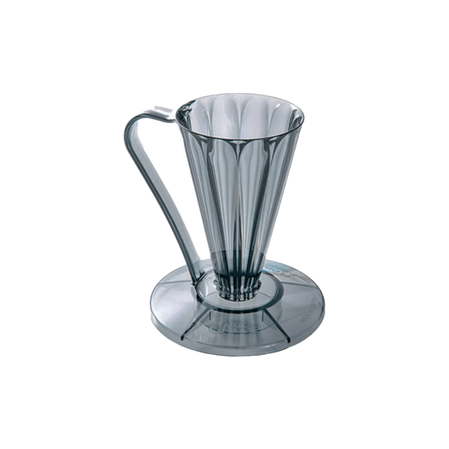 Photo of Cafec Flower Dripper (black Tritan™) – DEEP 27
