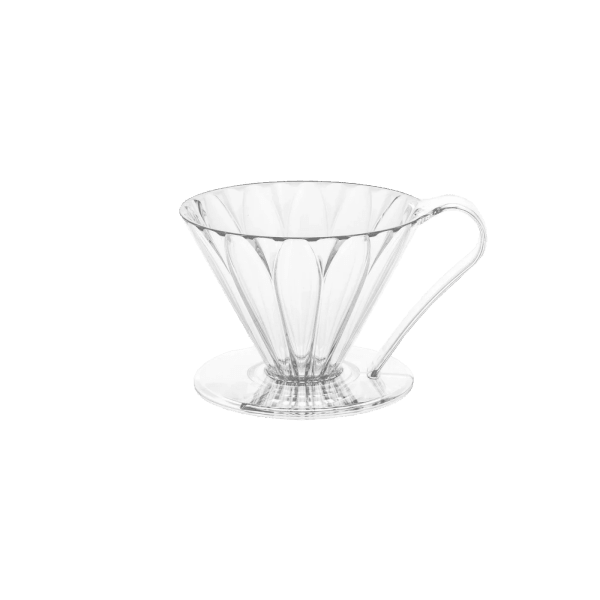 Photo of Cafec Flower Dripper (clear) – 1 cup