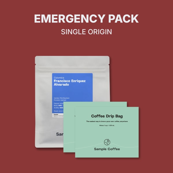 Photo of Emergency coffee pack – single origin